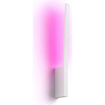 253,95 € Envoi gratuit | Applique murale d'intérieur Philips 12W 6500K Lumière froide. 56×11 cm. LED. Alexa et Google Home Aluminium. Couleur blanc