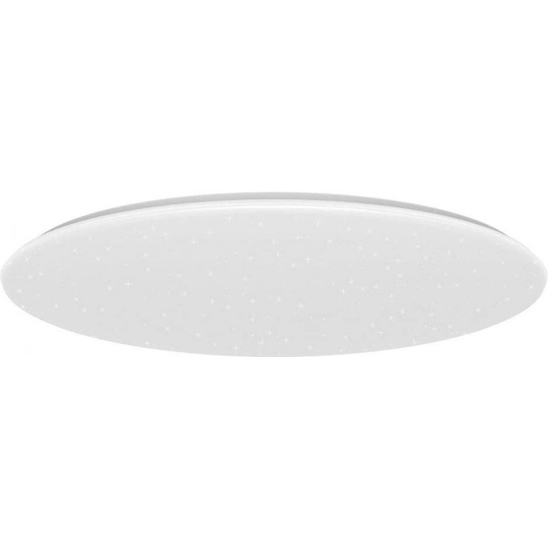 157,95 € Free Shipping | Indoor ceiling light 32W Round Shape Ø 48 cm. Control with Smartphone APP. voice assistant Dining room, bedroom and lobby. Modern Style. Metal casting. White Color