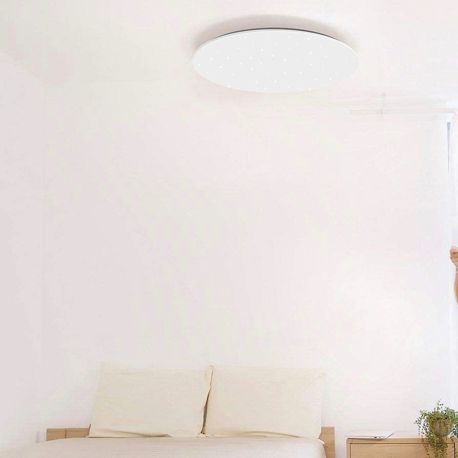 149,95 € Free Shipping | Indoor ceiling light 32W Ø 48 cm. Control with Smartphone APP. voice assistant Metal casting. White Color