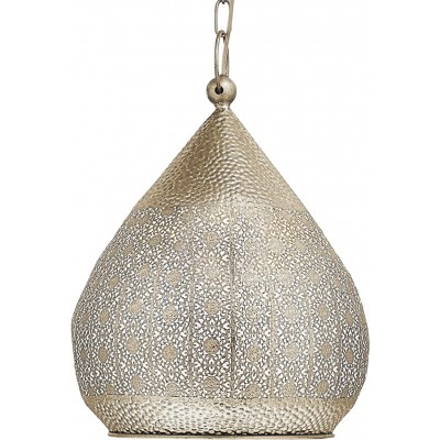 Lámpara colgante Eglo 60W 110×33 cm. Acero. Color dorado