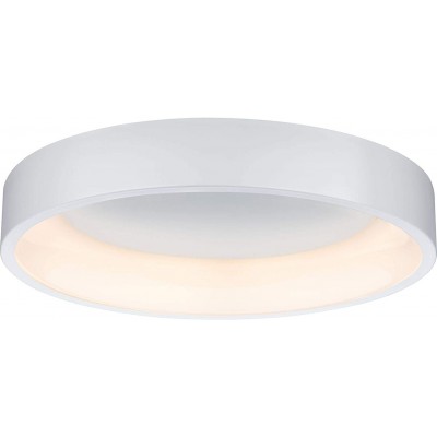 208,95 € Free Shipping | Indoor ceiling light Round Shape 45×45 cm. LED Living room and hall. Modern Style. PMMA and Metal casting. White Color