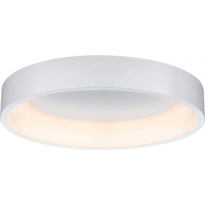 198,95 € Envio grátis | Luz de teto interna 45×45 cm. LED Pmma e metais. Cor branco