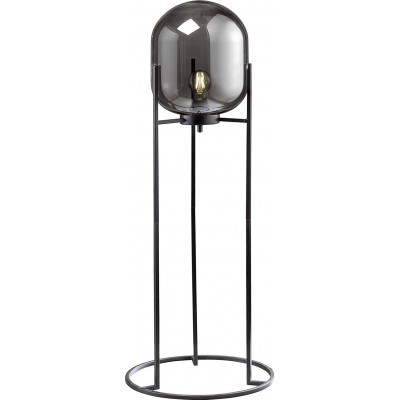 147,95 € Free Shipping | Floor lamp 60W 97×36 cm. Metal casting. Black Color