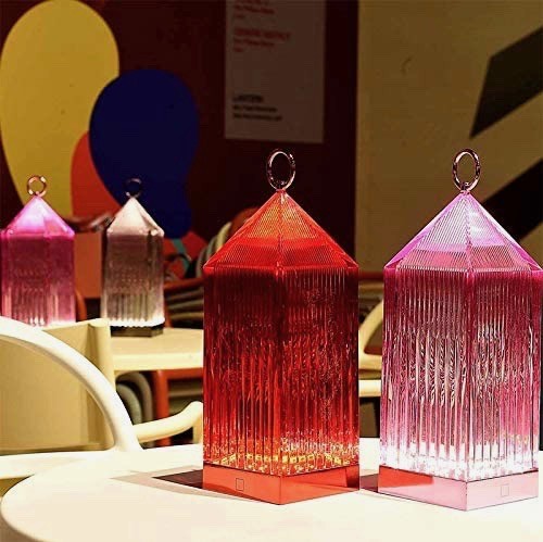 232,95 € Envío gratis | Lámpara de sobremesa 1W 2700K Luz muy cálida. 31×10 cm. Regulador de intensidad. Tipo jaula Cristal. Color blanco