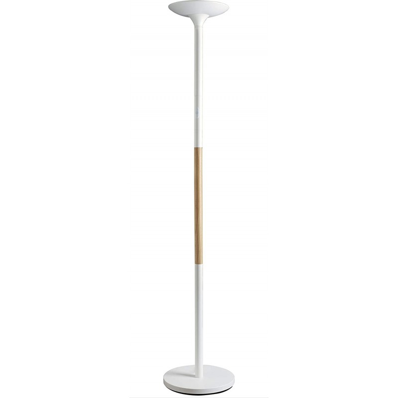 245,95 € Free Shipping | Floor lamp 78×40 cm. LED with touch dimmer Living room, bedroom and lobby. Nordic Style. Wood. White Color