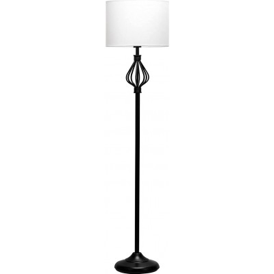 176,95 € Spedizione Gratuita | Lampada da pavimento 20W 150×35 cm. Metallo e tessile. Colore bianca