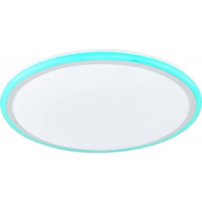 193,95 € Free Shipping | Indoor ceiling light 32W Round Shape Ø 50 cm. Dining room, bedroom and lobby. PMMA. White Color
