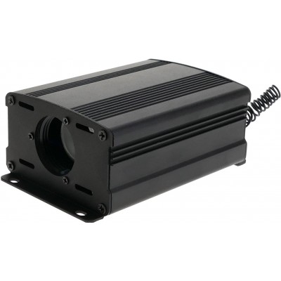 Apparecchi di illuminazione 6W 400 cm. 4 metri. Fibra ottica per set di illuminazione a LED. RGB multicolore Pmma. Colore nero