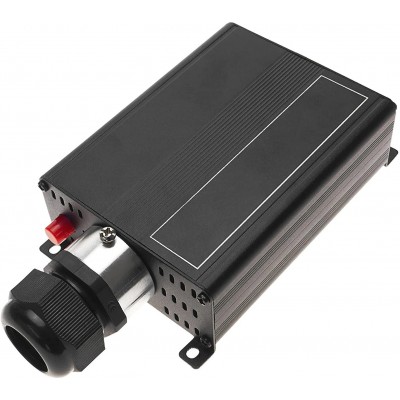 173,95 € Free Shipping | Lighting fixtures 16W 17×9 cm. Multicolor RGB LED lighting source. Optical fiber Pmma. Black Color