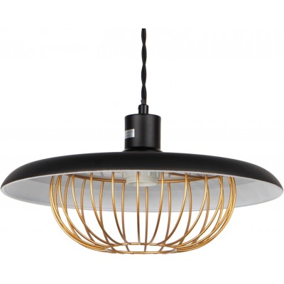 136,95 € Envoi gratuit | Lampe à suspension 36×36 cm. Métal. Couleur noir