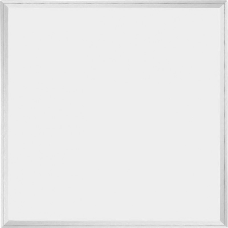 212,95 € Envio grátis | Caixa de 10 unidades Painel de LED 39W 67×67 cm. Alumínio. Cor branco