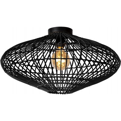 174,95 € Free Shipping | Ceiling lamp 40W Ø 56 cm. Cage structure Metal casting. Black Color