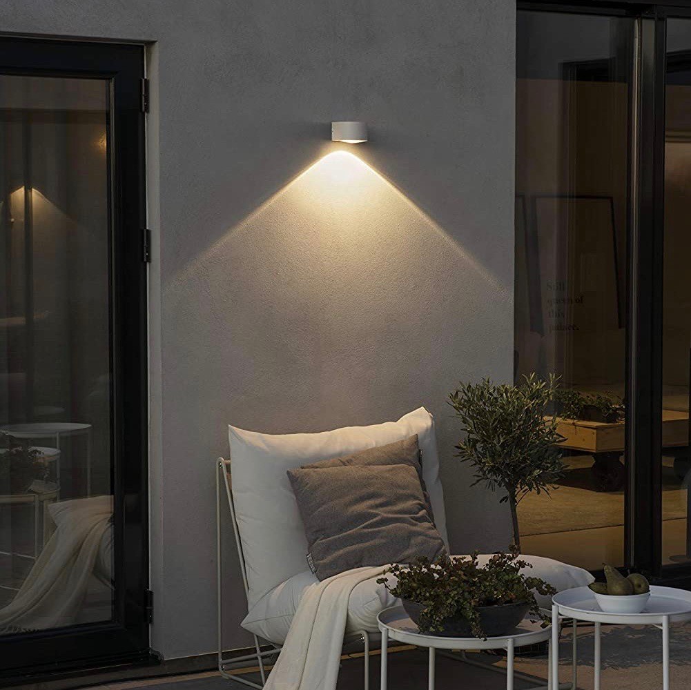 109,95 € Envoi gratuit | Applique murale d'intérieur 6W 16×11 cm. LED Aluminium et verre. Couleur blanc