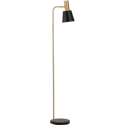 148,95 € Free Shipping | Floor lamp 25W Conical Shape 135×28 cm. Dining room, bedroom and kids zone. Modern Style. Metal casting. Black Color