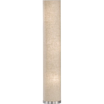 147,95 € Free Shipping | Floor lamp 25W 110×19 cm. Metal casting. Nickel Color