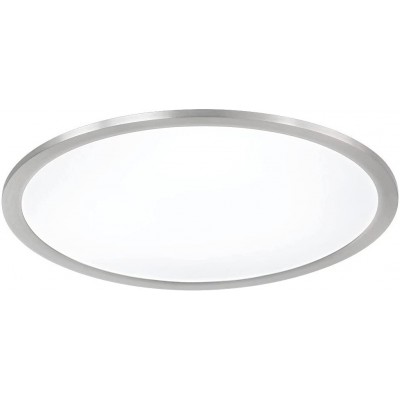 222,95 € Free Shipping | Indoor ceiling light Trio 20W Round Shape 40×40 cm. Dining room, bedroom and lobby. Modern Style. Metal casting. Nickel Color