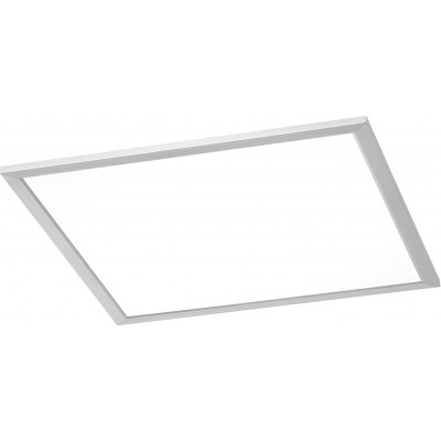 151,95 € Envio grátis | Luz de teto interna Trio 20W 40×40 cm. Metais. Cor níquel