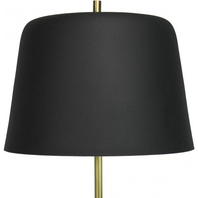 181,95 € Envoi gratuit | Lampe de table 25W 31×29 cm. Trépied de serrage Métal et laiton. Couleur noir