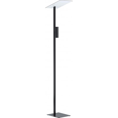 179,95 € Free Shipping | Floor lamp Eglo 5W Square Shape 180×37 cm. Living room, dining room and bedroom. Modern Style. Aluminum. Black Color