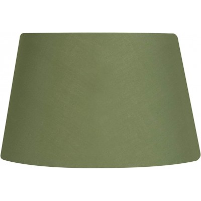 155,95 € Envoi gratuit | Écran de la lampe 55×55 cm. Tulipe Cristal et laiton. Couleur vert