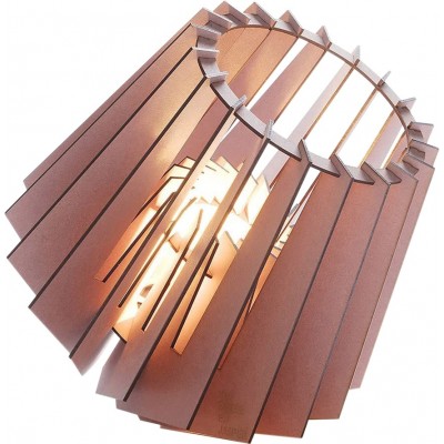 134,95 € Envoi gratuit | Lampadaire 10W 35×35 cm. Tulipe Bois. Couleur rose