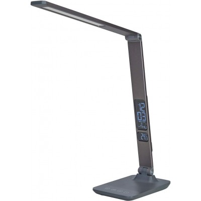 Lampada da scrivania Forma Estesa 41×13 cm. LED articolato. Connessione USB Soggiorno, sala da pranzo e camera da letto. Stile moderno. ABS e Alluminio. Colore nero
