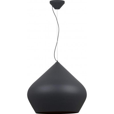 198,95 € Бесплатная доставка | Подвесной светильник 9W 194×52 cm. Алюминий. Чернить Цвет