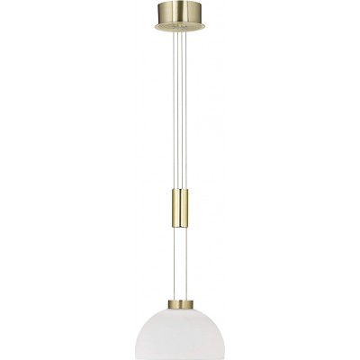 Lampe à suspension 11W 170×25 cm. Métal. Couleur blanc