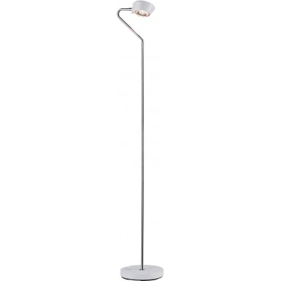 193,95 € Envoi gratuit | Lampadaire 13W 2700K Lumière très chaude. 142×23 cm. LED dimmables Pmma et métal. Couleur chromé