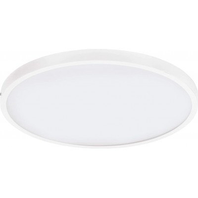 室内顶灯 Eglo 圆形的 形状 50×50 cm. LED 饭厅, 卧室 和 大堂设施. 现代的 风格. 铝 和 有机玻璃. 白色的 颜色