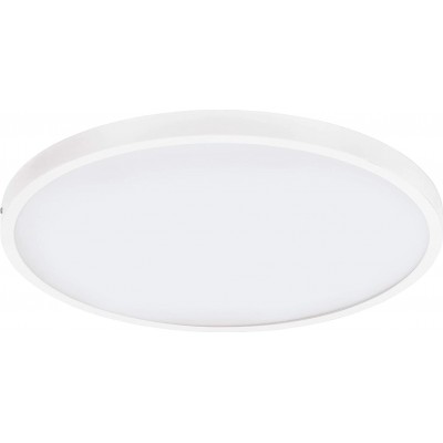 102,95 € Free Shipping | Indoor ceiling light Eglo 50×50 cm. LED Aluminum and pmma. White Color