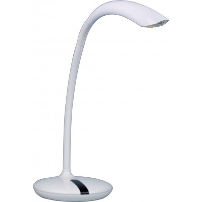 251,95 € Free Shipping | Desk lamp 9W 3000K Warm light. Extended Shape 59×45 cm. Touch LED Living room, dining room and lobby. Modern Style. White Color