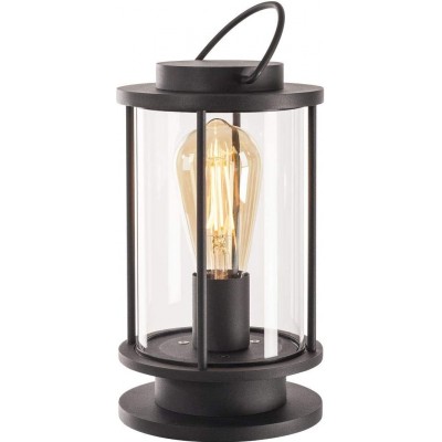 229,95 € Spedizione Gratuita | Lampada da esterno 60W 33×18 cm. LED Alluminio e bicchiere. Colore nero