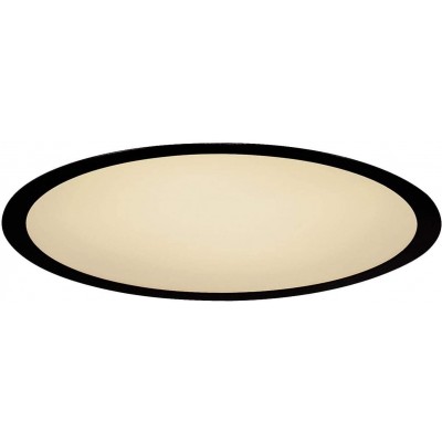 265,95 € Free Shipping | Indoor ceiling light 15W Round Shape 30×30 cm. Living room, dining room and bedroom. Black Color