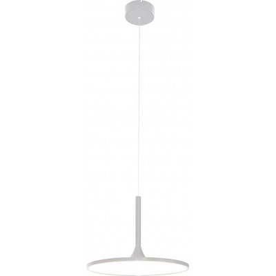 155,95 € Free Shipping | Hanging lamp Ø 31 cm. Metal casting. White Color