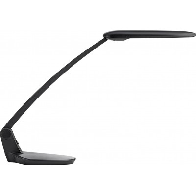 169,95 € Envio grátis | Lampada de escritorio 8W 59×37 cm. LED articulado Abs e alumínio. Cor preto