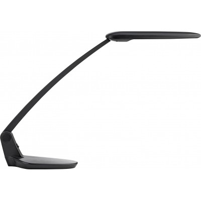 Lampada de escritorio 8W Forma Alongada 59×37 cm. LED articulado Sala de jantar, quarto e salão. Estilo moderno. ABS e Alumínio. Cor preto