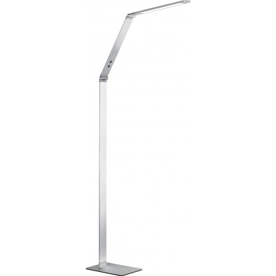 198,95 € Envio grátis | Luminária de piso 133×36 cm. Articulável Alumínio. Cor alumínio