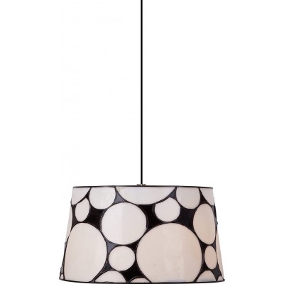 Подвесной светильник Цилиндрический Форма 130×40 cm. Гостинная, столовая и лобби. Кристалл. Белый Цвет