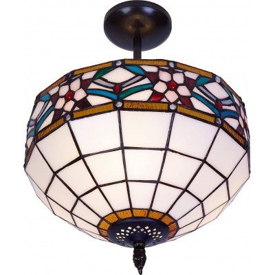 吸顶灯 球形 形状 45×30 cm. 客厅, 卧室 和 大堂设施. 设计 风格. 水晶. 白色的 颜色
