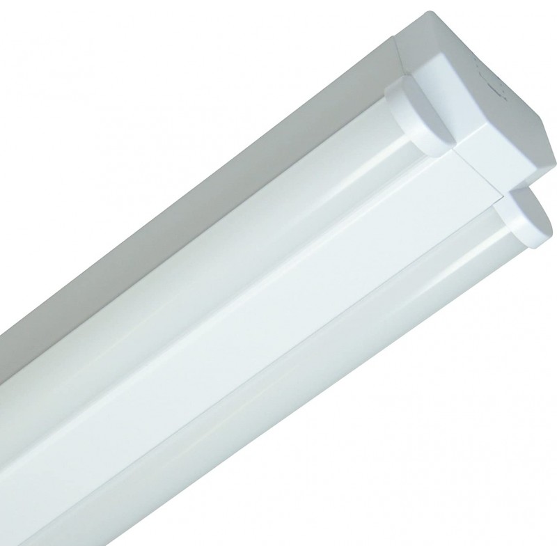 Deckenlampe 70W Erweiterte Gestalten 150×8 cm. 2 LED-Lichtpunkte Esszimmer, schlafzimmer und empfangshalle. Aluminium. Weiß Farbe