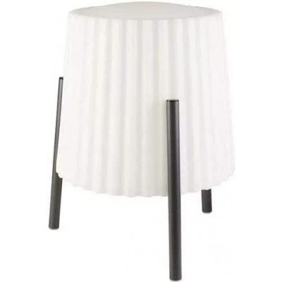 Мебель с подсветкой 100W LED Цилиндрический Форма Портативный светодиод Гостинная, столовая и лобби. Современный Стиль. Алюминий. Серый Цвет