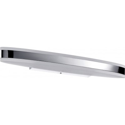 Innenwandleuchte 9W Metall. Silber Farbe