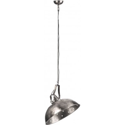 261,95 € Free Shipping | Hanging lamp Spherical Shape 100×41 cm. Living room, dining room and lobby. Modern Style. Metal casting. Silver Color
