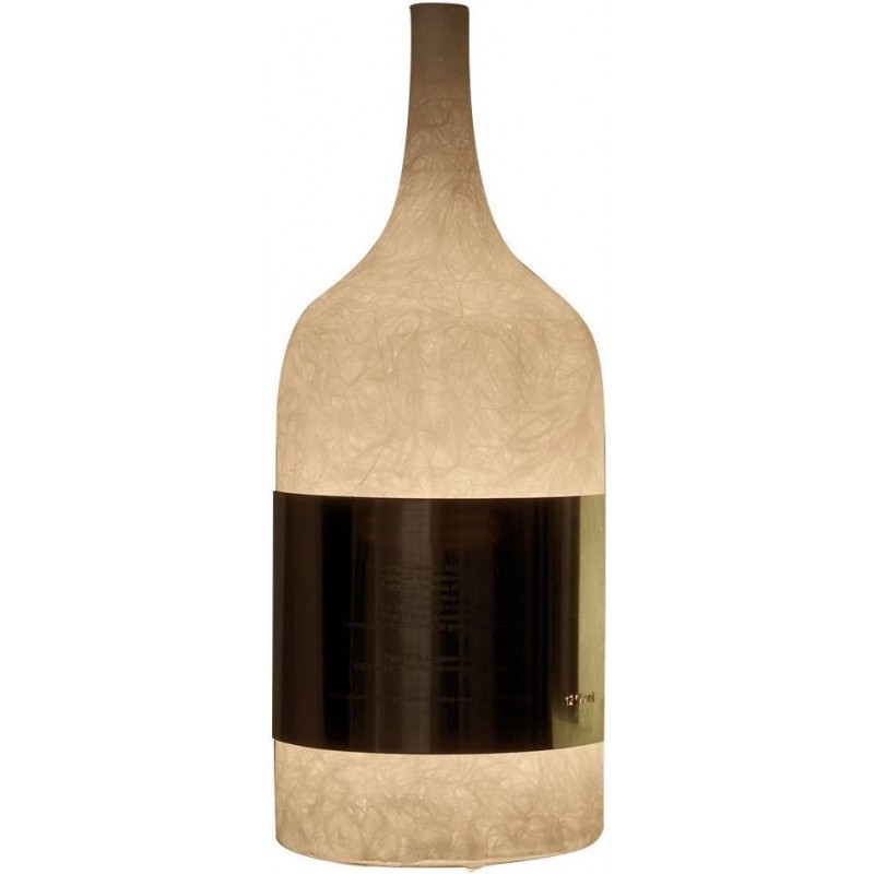179,95 € Envío gratis | Mobiliario con iluminación 5W Forma Cilíndrica 35×13 cm. Diseño en forma de botella Salón, comedor y dormitorio. Color blanco