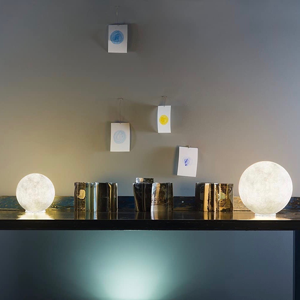 192,95 € Spedizione Gratuita | Lampada da tavolo 6W 35×35 cm. Bicchiere. Colore bianca
