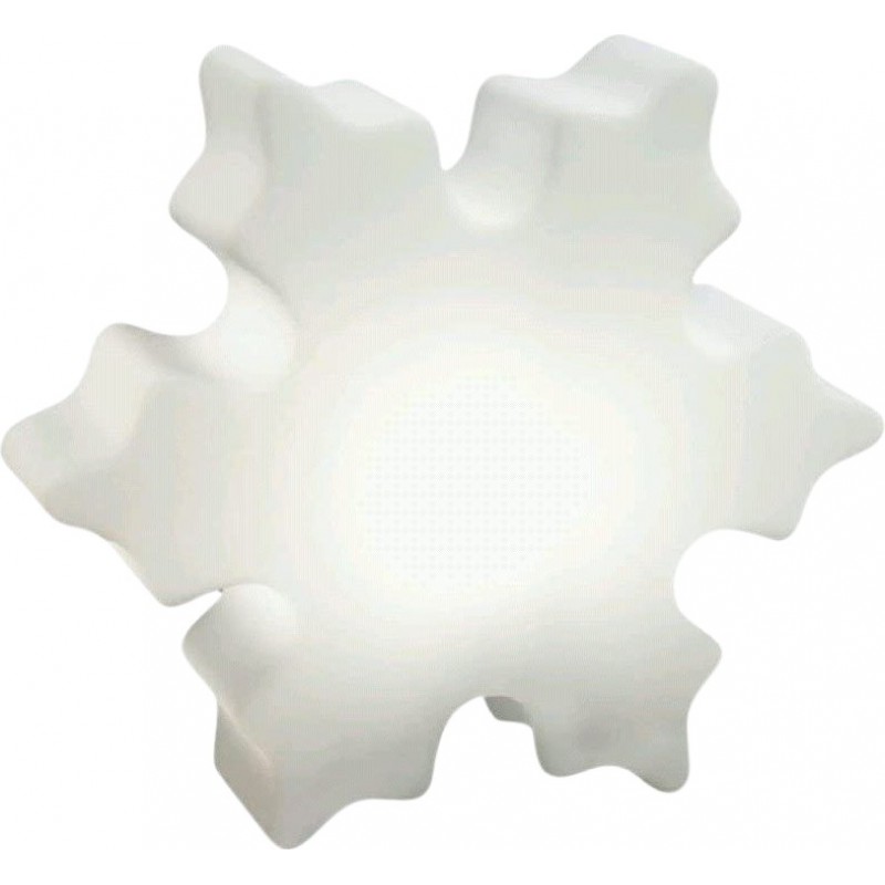 174,95 € Free Shipping | Furniture with lighting 16W LED 52×52 cm. Snowflake shaped design Living room, dining room and bedroom. PMMA. White Color