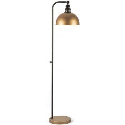 Lampada da pavimento Forma Sferica 153×37 cm. Soggiorno, sala da pranzo e atrio. Stile moderno e freddo. Metallo. Colore d'oro