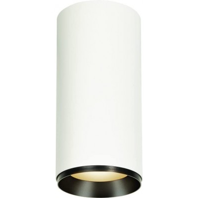 屋内スポットライト 36W 円筒形 形状 27×14 cm. 調整可能 リビングルーム, ダイニングルーム そして ベッドルーム. アルミニウム. 白い カラー