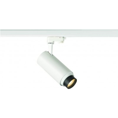 Faretto da interno 20W 33×17 cm. LED regolabile. regolabile in posizione Alluminio. Colore bianca